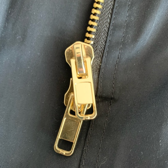 Small Black rian trench coat - Picture 3 of 4